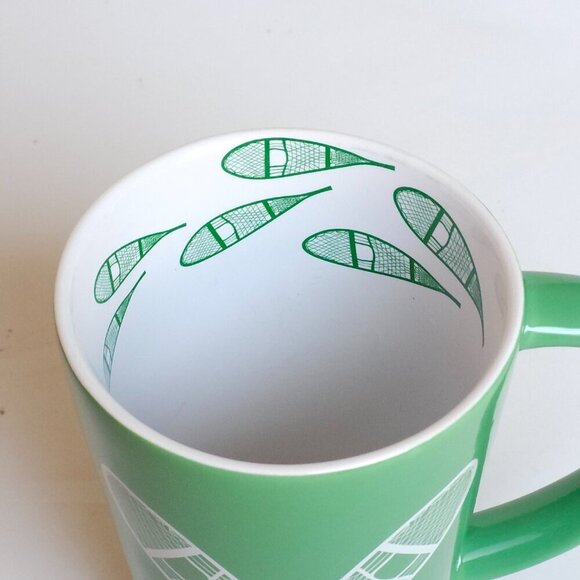 Rare Davids Tea Perfect MUG SNOW SHOE with Lid With Infuser ADORABLE - Picture 2 of 10